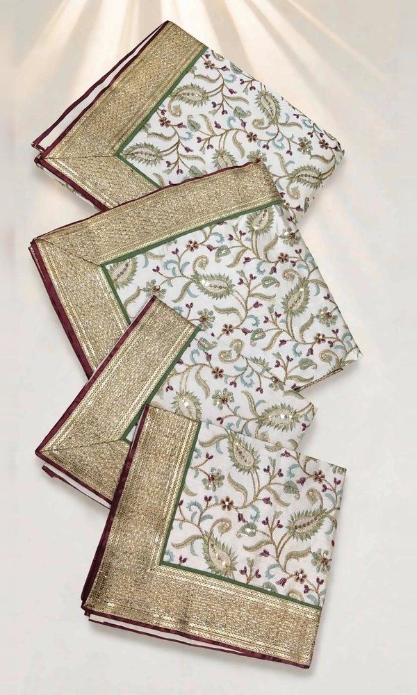 Ivory Paisley Jaal Rumala Sahib
